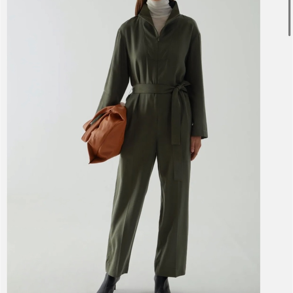 COS Olive Green Jumpsuit